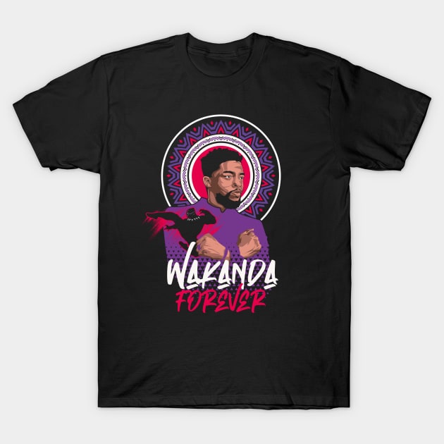 Wakanda Forever T-Shirt by RafaRodrix